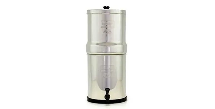 Travel Berkey with Two 7" White Ceramic Filters