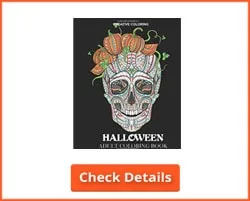 Halloween Adult Coloring Book