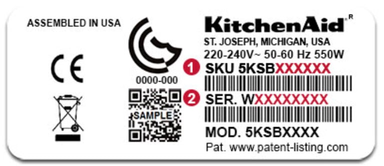 Find the Model Number of Your KitchenAid Refrigerator