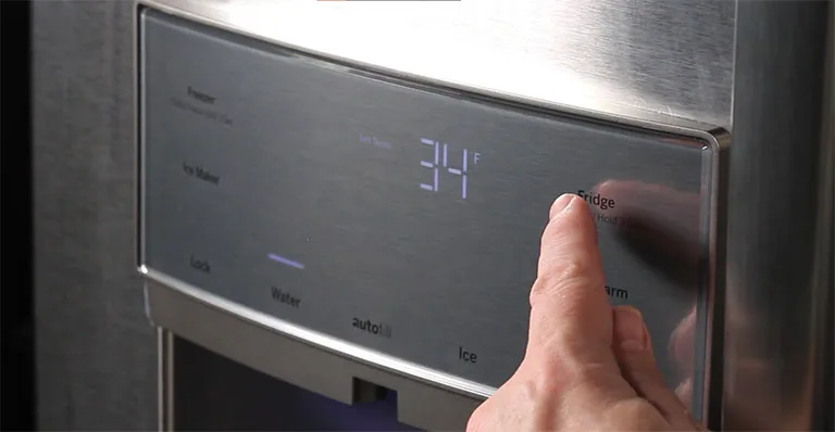 Temperature Control Settings on GE Refrigerator Temperature Control Settings on GE Refrigerator