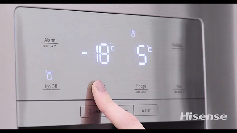 Temperature Control Settings on Hisense Refrigerator Temperature Control Settings on Hisense Refrigerator