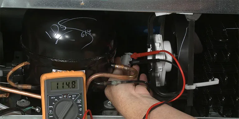 Use a Multimeter to Check the Condenser Fan
